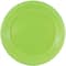 JAM Paper 9" Lime Green Plastic Party Plates, 20ct.